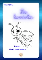 anteprima - Schede informative - La lucciola. Scienze classe terza primaria - Pagina di copertina