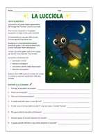 anteprima - Schede informative - La lucciola. Scienze classe terza primaria - Pagina 1