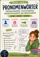Vorschau - Arbeitsblätter - Wortarten - Pronomen: Theorie+Übungen (6.Kl, Gymi) - Deckblatt