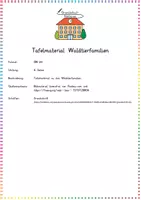 Vorschau - Präsentationen/Tafelbilder - Tafelmaterial Waldtierfamilien - Seite 1