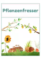 Vorschau - Stationenlernen - Ernährung der Tiere – Zuordnungskarten Pflanzenfresser, Fleischfresser & Allesfresser 1 | 30 Tiere | differenziert Kita bis Klasse 2 | DaZ - Seite 2