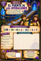 Vista previa - Hojas de trabajo - Escape Room matemático - página 3