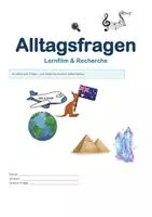 Vorschau - Arbeitsblätter - NMG Broschüre: Alltagsfragen erforschen & Lernfilm erstellen - Seite 1