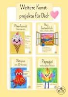 Vorschau - Mal- und Bastelvorlagen - Kunst Sommer - Schritt für Schritt zeichnen lernen - tanzende Zitrone - Kunst Grundschule Klasse 2 und 3 - Seite 2