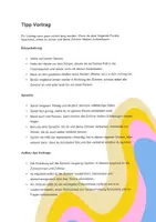 Vorschau - Merkblätter - Vortrag/Handout/Plakat Tipps - Deckblatt