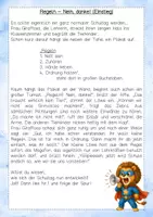 Vorschau - Bildkarten - Klassenregeln Grundschule Lesespurgeschichte - Seite 3