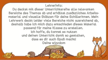 Vorschau - Unterrichtsreihen - Fabeln_Reihentransparenz_Tafelmaterial - Seite 1