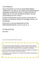 Vorschau - Stundenentwürfe - Klaro DaZ- & Homeschooling Einzelbuchstabenblatt Ll - Seite 1