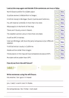 Vorschau - Arbeitsblätter - Revision - The Weather & Will-Future (passend zu MORE! 2 Unit 13) - Seite 2