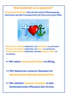 Vorschau - Arbeitsblätter - Der christliche Glaube und seine Bedeutung - Seite 3