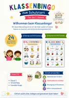 Vorschau - Spiele - Klassenbingo zum Schulstart- Ideal zum Kennenlernen der Klasse - Seite 2