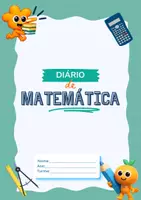 Vista previa - Hojas de trabajo - Diário de matemática - Caderno de organização docente. - Portada