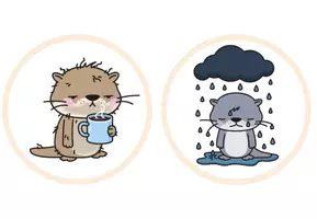 Vorschau - Bildkarten - Gefühlslegekreis für deine Otterklasse - Seite 1