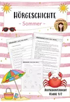 Vorschau - Arbeitsblätter - wachsendes Materialpaket: Hörgeschichten / Kompetenz Hören (Klasse 1/2) - Seite 1