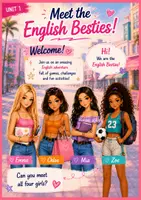 Vista previa - Hojas de trabajo - English Besties - Fun English Activities for Upper Primary (CEFR A2) - página 3