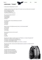 Vorschau - Test - Lektüretest - "Krabat" inkl. aller Lösungen - Seite 1