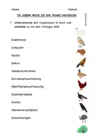 Vorschau - Arbeitsblätter - Wort im Wort - Vögel finden - Freiarbeit - Seite 2