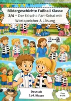 Vorschau - Arbeitsblätter - Bildergeschichte Klasse 3/4 Fußball (WM 2026) - Deckblatt