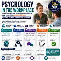 Vorschau - Unterrichtsreihen - Psychology in the Workplace | Communication, Behavior & Professional Skills - Deckblatt