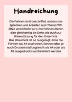 Vorschau - Anderer Materialtyp - WM 2026 - Deko - Fahnen - Seite 1
