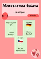 Vorschau - Spiele - Mistrzostwa świata - Lesespiel - Polnisch - Deckblatt