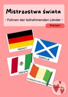 Vorschau - Anderer Materialtyp - Mistrzostwa świata 2026 - Polnisch - Deko - Fahnen - Deckblatt