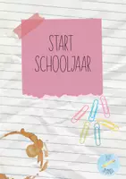 Voorbeeld - bundel start schooljaar - Voorblad