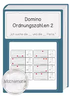 Vorschau - Spiele - Domino Ordnungszahlen (Spiel, schwer) - Deckblatt