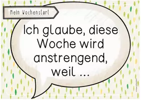 Vorschau - Poster - Mein Wochenstart - Wie wird die Woche? - Seite 2