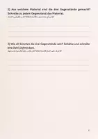 Vorschau - Arbeitsblätter - Museumsdetektive deutsch-arabisch Kl. 2 - Seite 3