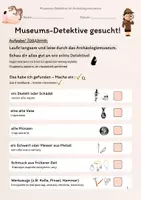 Vorschau - Arbeitsblätter - Museumsdetektive ukrainisch-deutsch Kl. 2 - Seite 1