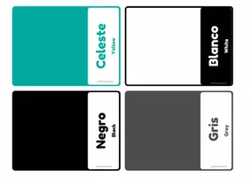 Vista previa - Refuerzo / NEE / Materiales de apoyo - Flashcards colores - página 2