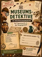 Vorschau - Arbeitsblätter - Museumsdetektive deutsch-arabisch Kl. 2 - Deckblatt