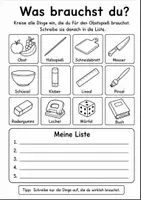 Vorschau - Arbeitsblätter - Vorgangsbeschreibung Klasse 3 | Obstspieß - Seite 3