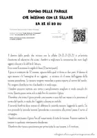 anteprima - Giochi - SILLABE ZA ZE ZI ZO ZU - DOMINO - Pagina 1