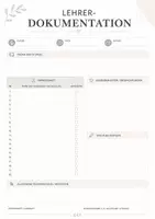 Vorschau - Anderer Materialtyp - Beobachtung Klassendokumentation - Seite 1