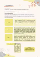 Vorschau - Arbeitsblätter - Passwörter sicher erstellen und nutzen - Deckblatt