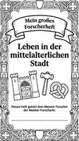 Vorschau - Arbeitsblätter - Mittelalterliche Stadt Forscherheft PLUS Lernposter - Seite 1
