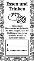 Vorschau - Arbeitsblätter - Mittelalterliche Stadt Forscherheft PLUS Lernposter - Seite 3