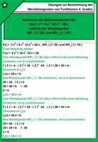 Vorschau - Arbeitsblätter - Wendetangente Fkt. 4. Grades | Aufgaben Lösungswege - Seite 2