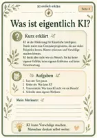 Vorschau - Stundenentwürfe - Künstliche Intelligenz einfach erklärt Arbeitsblätter und Poster für Grundschule Klasse 3 und 4 - Seite 3