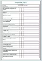 Vorschau - Arbeitsblätter - How to Describe a Picture (Overview + Feedback Sheet) - Seite 2