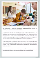 Vorschau - Arbeitsblätter - How to Describe a Picture (Overview + Feedback Sheet) - Seite 3