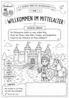 Vorschau - Stundenentwürfe - Ritter und Burgen-Arbeitsheft zum Mittelalter | Sachunterricht Klasse 3-4 | Zeitreise durch die Weltgeschichte mit Labbook, Quiz&Urkunde - Seite 1