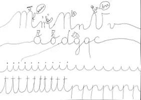 anteprima - Esercizi - Il Paesaggio del Corsivo - Imparare a scrivere - Pagina di copertina