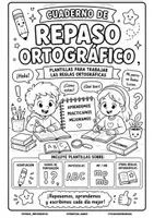 Vista previa - Unidades / Secuencias / Situaciones de Aprendizaje - CUADERNO DE REPASO ORTOGRÁFICO - Portada