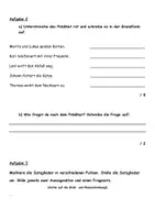 Vorschau - Klassenarbeiten - Rechtschreibearbeit Klasse 3 - Seite 1