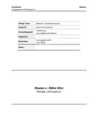 Vorschau - Klassenarbeiten - Biologie LK Klausuraufgabe Stoffwechsel (mit Erwartungshorizont) – Naturstoff gegen Krebs: Glykolyse, Warburg-Effekt & Enzymhemmung - Seite 1
