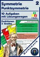 Vorschau - Arbeitsblätter - Punktsymmetrie | Aufgaben + Lösungswege - günstig kaufen - Deckblatt