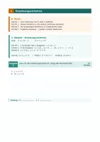 Vorschau - Arbeitsblätter - Lineare Gleichungssysteme – Alle Lösungsverfahren Übungsblatt mit Lösungen 4. Klasse Mittelschule - Seite 3